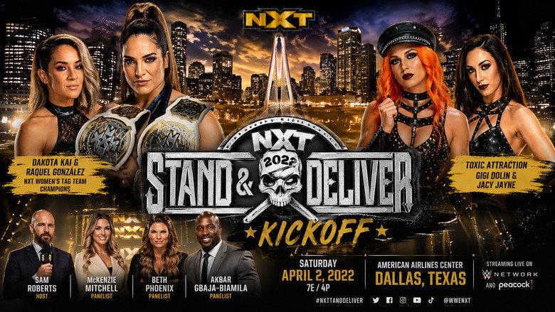 кадр из фильма WWE NXT Stand & Deliver Kickoff