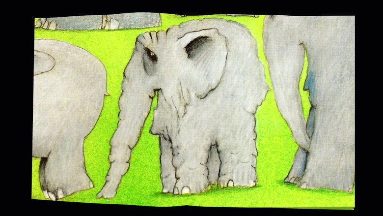 кадр из фильма Elmer the Patchwork Elephant