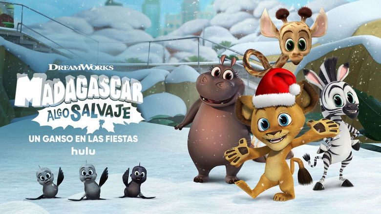 кадр из фильма Мадагаскар: Праздничная погоня за гусем