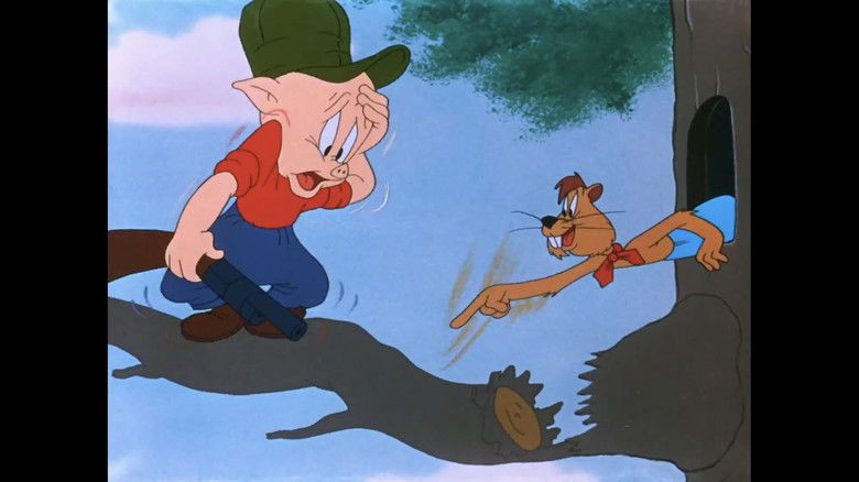 кадр из фильма Порки - дровосек