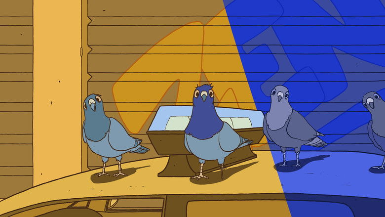 кадр из фильма Marcel le père Noël (et le petit livreur de pizzas)