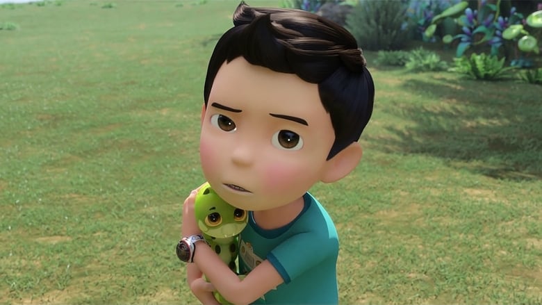 кадр из фильма 극장판 헬로카봇: 옴파로스 섬의 비밀