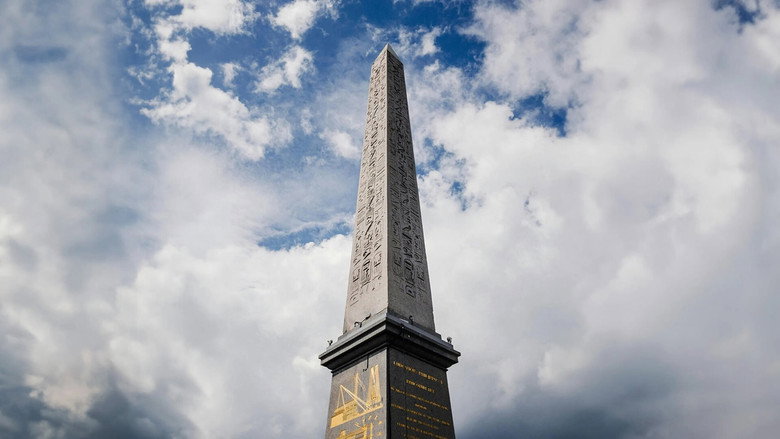кадр из фильма De Louxor à Paris : l'incroyable voyage de l'obélisque de la Concorde