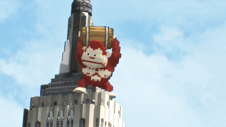 кадр из фильма Пиксели