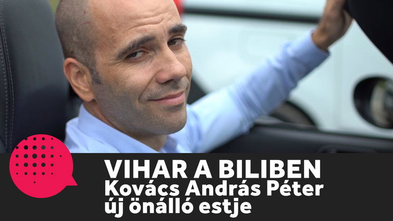 кадр из фильма Dumaszínház:  Vihar a biliben - Kovács András Péter önálló estje