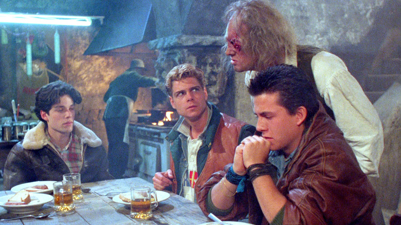 кадр из фильма Una notte al cimitero