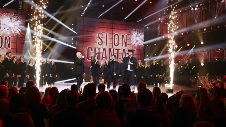 кадр из фильма La fête de la chanson française - 20 ans d'émotions