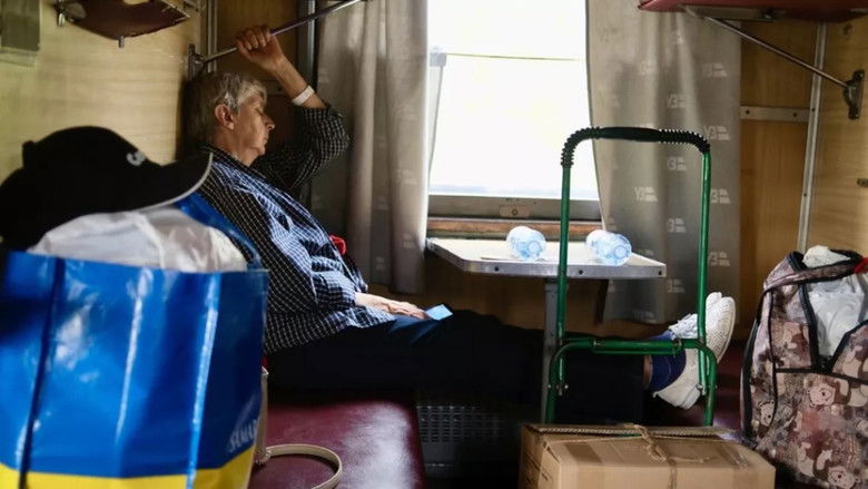 кадр из фильма Des trains dans la guerre