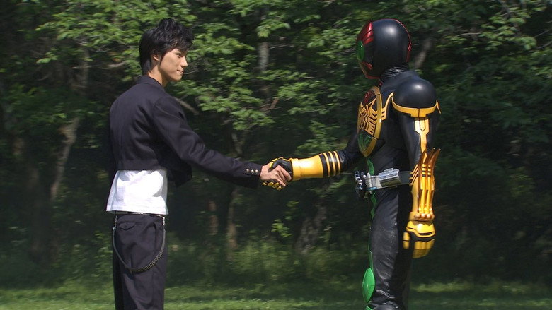 кадр из фильма 劇場版 仮面ライダーオーズ WONDERFUL 将軍と２１のコアメダル