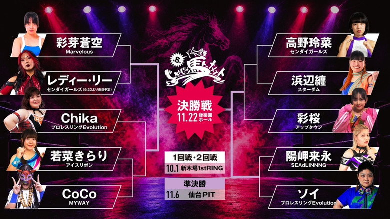 кадр из фильма SENJO 20th Anniversary TOUR in 新木場1stRING「じゃじゃ馬トーナメント1回戦」