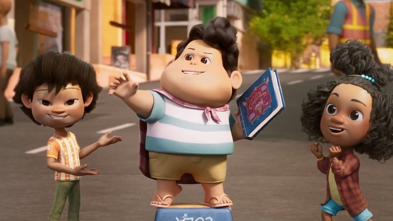 кадр из фильма Джамбо и маленькое привидение