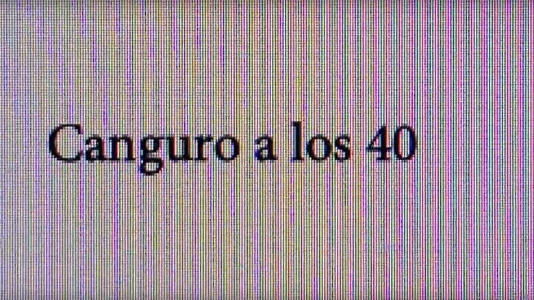 кадр из фильма Canguro a los 40