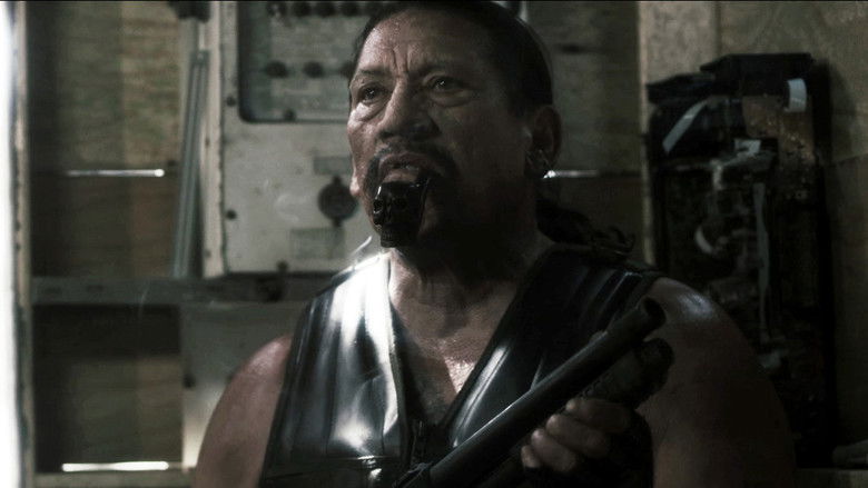 кадр из фильма Киборг X