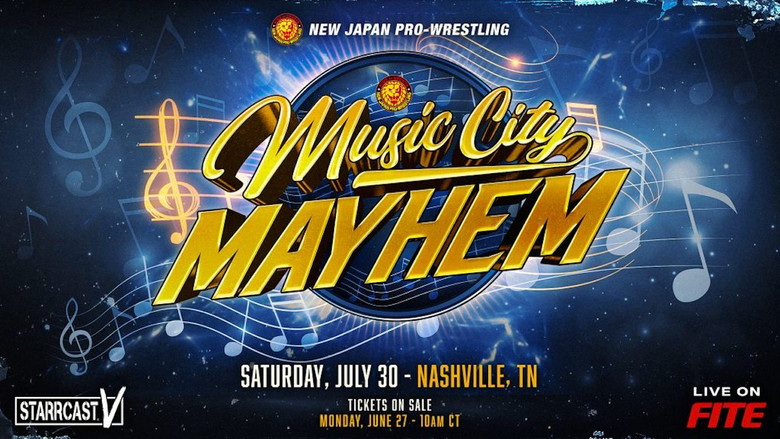 кадр из фильма NJPW Music City Mayhem