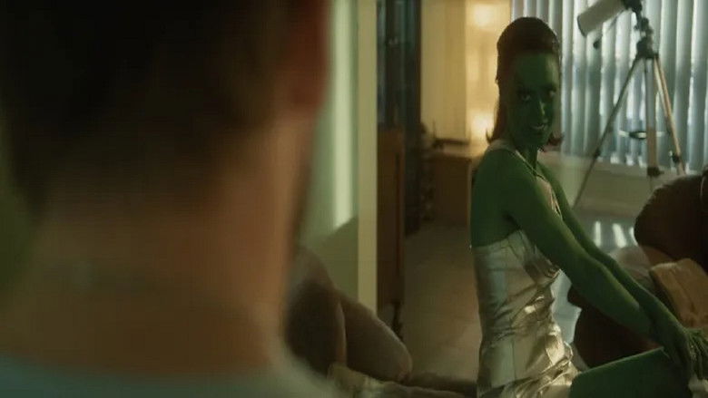 Зелёная женщина