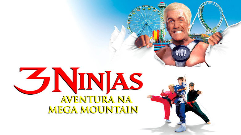 кадр из фильма Три ниндзя: Жаркий полдень на горе Мега