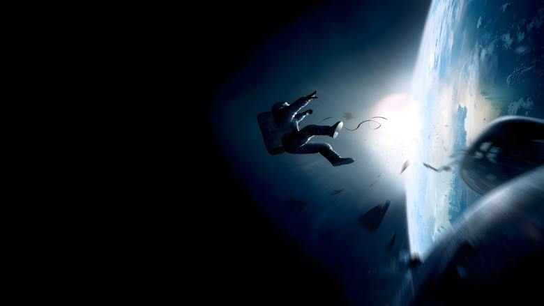 кадр из фильма Гравитация