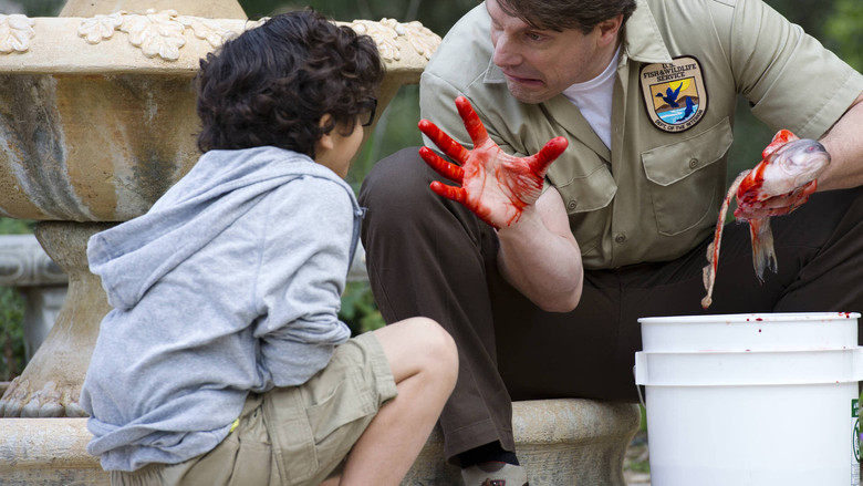 кадр из фильма Кровавое озеро: Атака миног-убийц