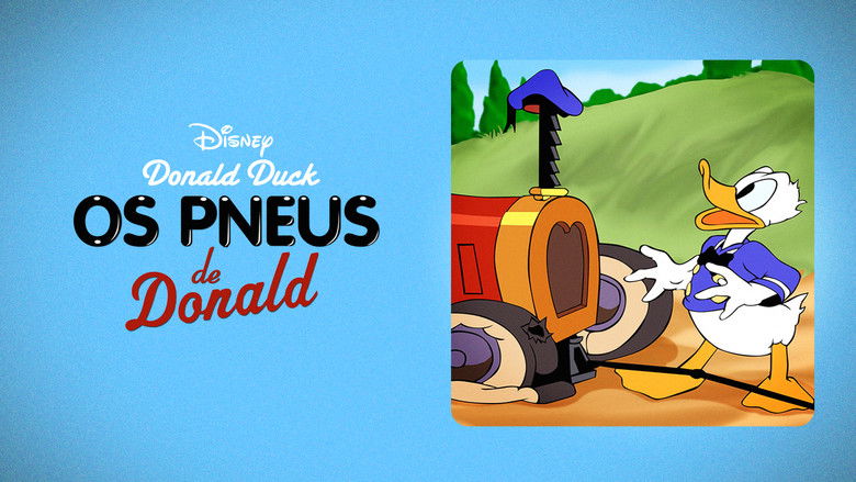 кадр из фильма Дональд Дак: Проблема с шиной