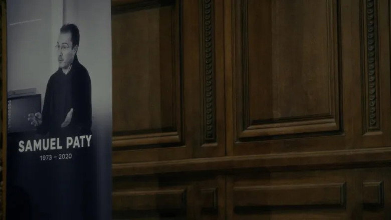 кадр из фильма Samuel Paty, le temps de la justice