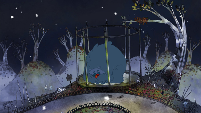 кадр из фильма La cage