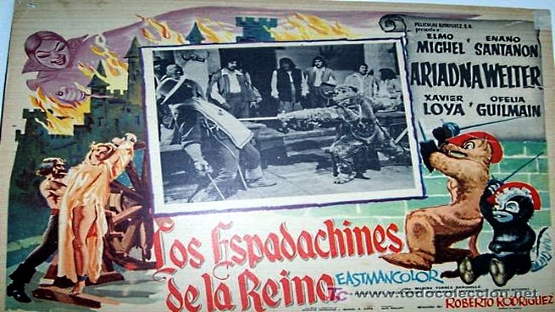 кадр из фильма Los espadachines de la reina