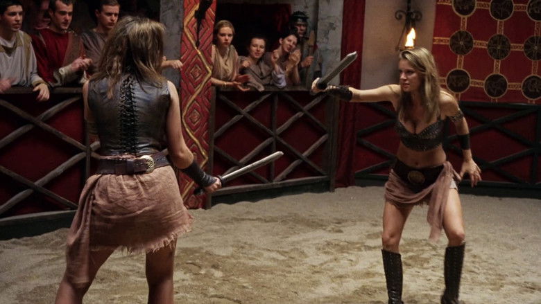 кадр из фильма Амазонки и гладиаторы