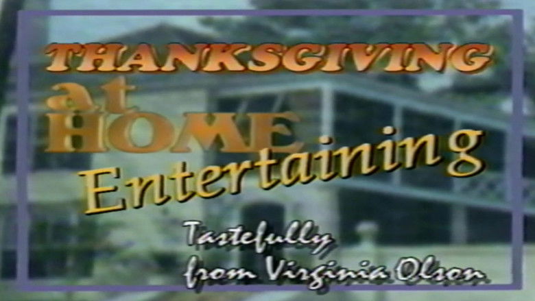 кадр из фильма Thanksgiving at Home: Entertaining Tastefully from Virginia Olson