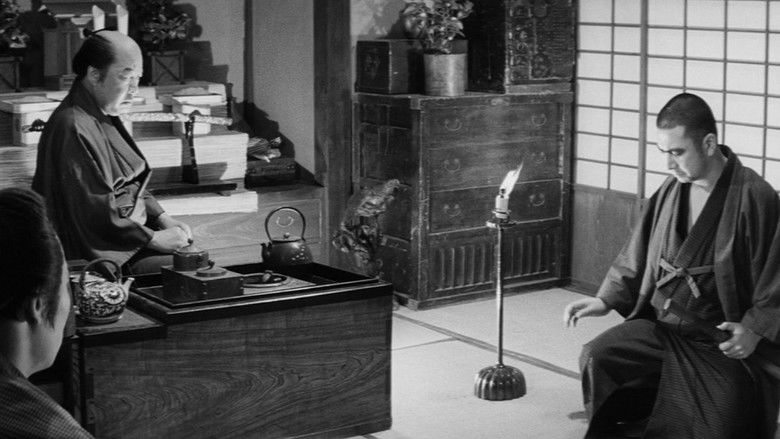 кадр из фильма Повесть о Затоичи