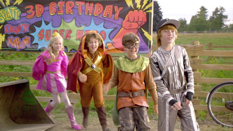 кадр из фильма Пятерка супергероев