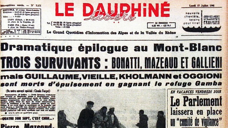 кадр из фильма Les Parois de la Mémoire - Le Pilier Central du Frêney