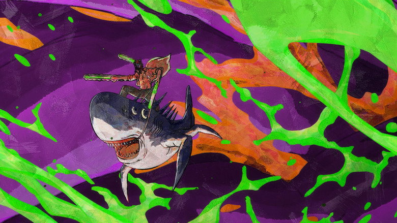 кадр из фильма Человек-бензопила. Фильм: История Резе