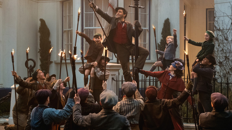 кадр из фильма Мэри Поппинс возвращается