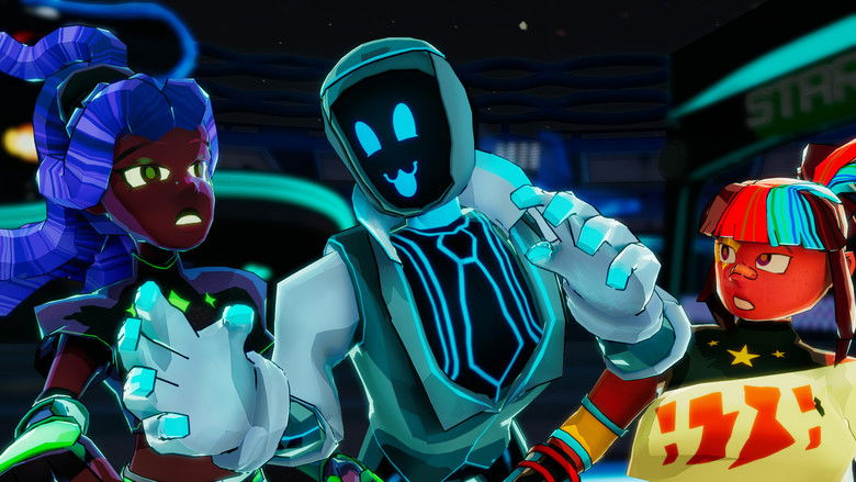 кадр из фильма CYBERSKATERS