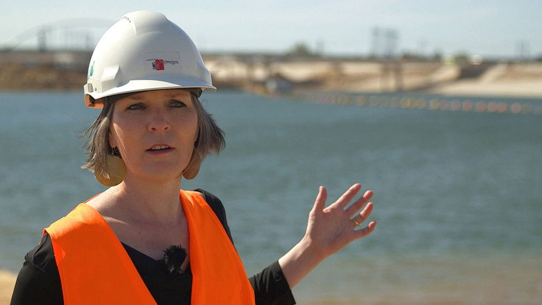 кадр из фильма De l’espace pour le fleuve - Innover contre les inondations