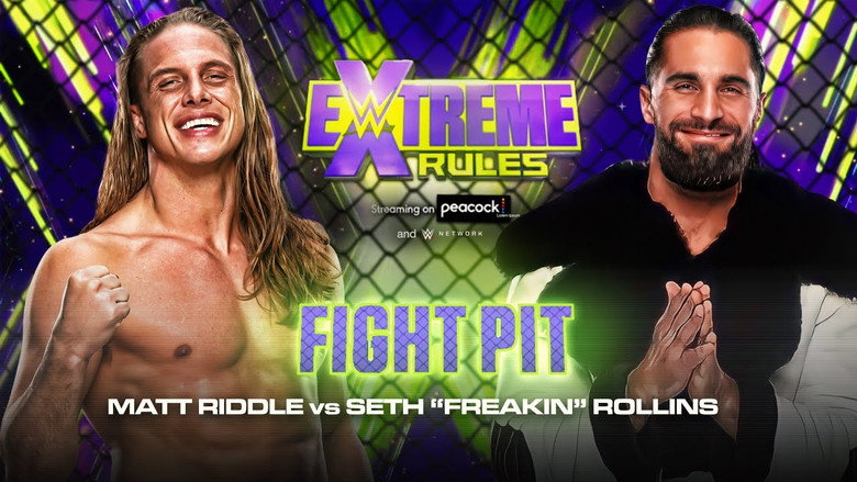 кадр из фильма WWE Extreme Rules 2022