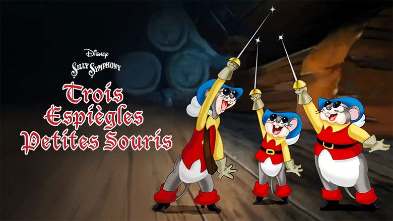 кадр из фильма Three Blind Mouseketeers