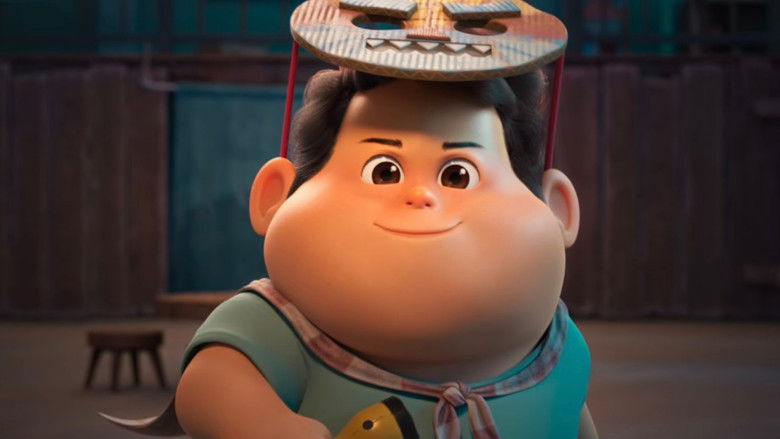 кадр из фильма Джамбо и маленькое привидение