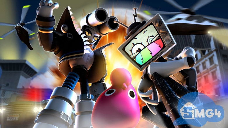 кадр из фильма SMG4 Movie: Guns N' Puzzles