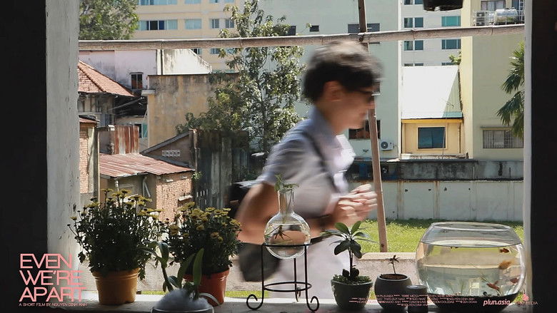 кадр из фильма Even We're Apart