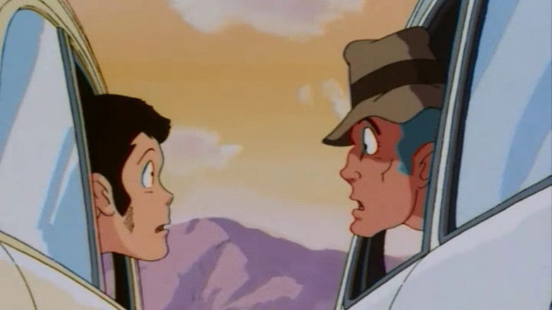 кадр из фильма Люпен III: Заговор клана Фума