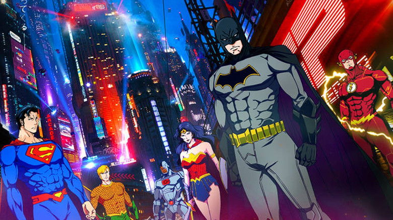 кадр из фильма DCスーパーヒーローズvs鷹の爪団