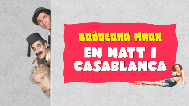 кадр из фильма Ночь в Касабланке