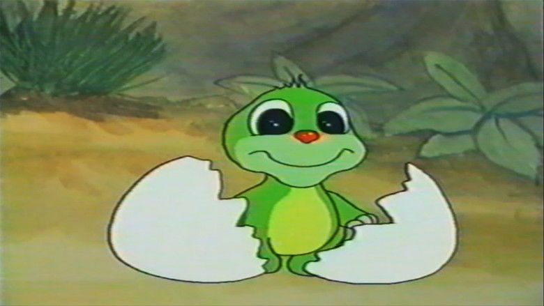 кадр из фильма Приключение в стране динозавров