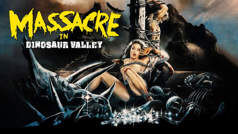 кадр из фильма Резня в долине динозавров
