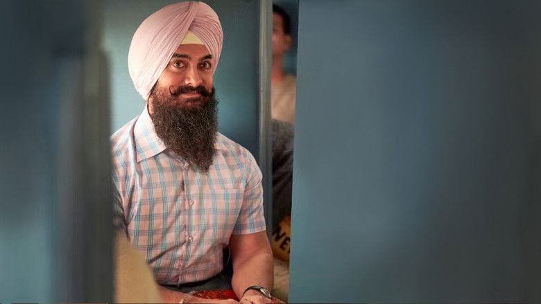 кадр из фильма Лаал Сингх Чадда