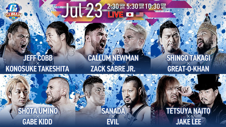 кадр из фильма NJPW G1 Climax 34: Day 3