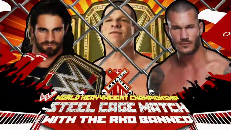 кадр из фильма WWE Extreme Rules 2015