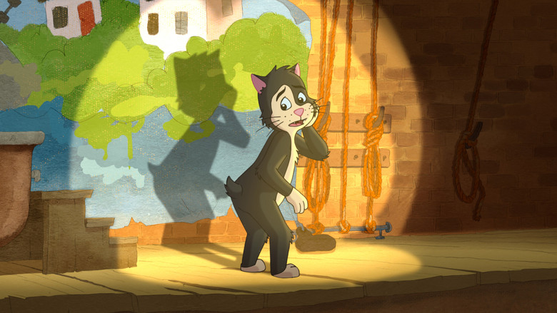 кадр из фильма Приключения котёнка Пелле