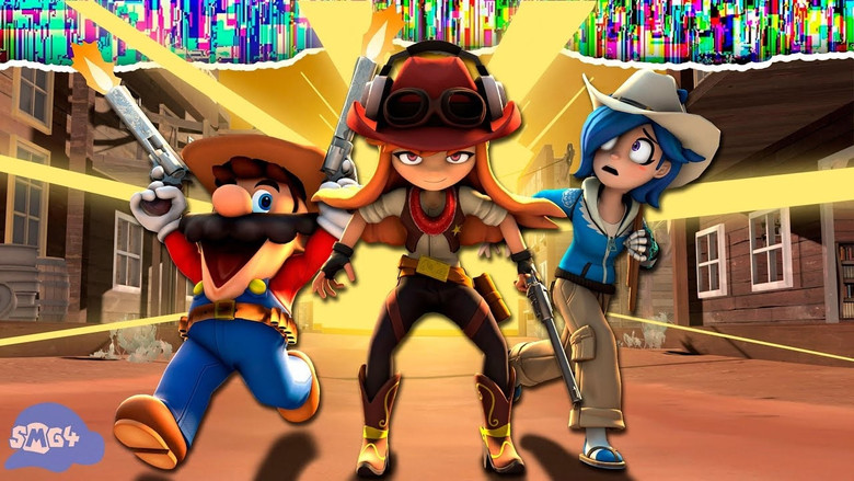 кадр из фильма SMG4 Movie: WESTERN SPAGHETTI